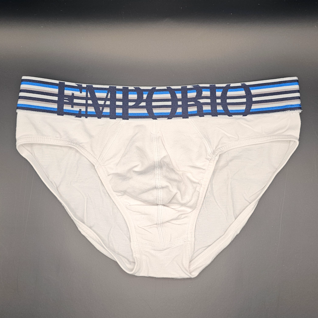 Emporio Armani White Briefs